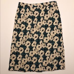 Who What Wear Floral Pencil Skirt.